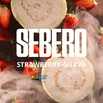 Табак для кальяна Sebero Guava Strawberry (Себеро Гуава Клубника) 100г Акцизный